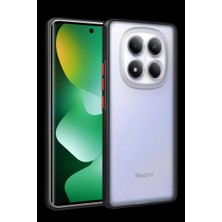Urfakent Xiaomi Redmi Note 15 4g Uyumlu Montreal Silikon Kapak - Siyah