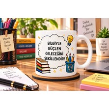 Bilgiyle Büyü – Eğitim Temalı Kupa Bardak Tasarımı