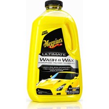 Meguiars Ultimate Wash&wax Sampuan (Cilali Sari Sampuan) Boya Koruma Dostu Işıltili Temizlik