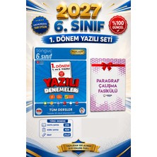 Tonguç Akademi 6. Sınıf Yazılı Denemeleri 1. Dönem 1 ve 2. Yazılı 2027 Maarif Model