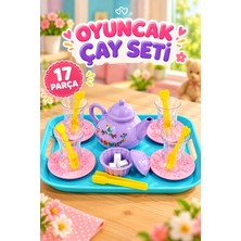 KoseToys Kız Çocuk Oyuncak Çay Seti 17 Parça