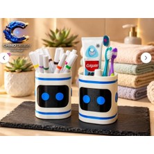 Belirtilmemiş Astro Bot Cup Kalemlik Dişfırcalık Vs / Renkli 3D Özel Üretim Playstation Astrobot