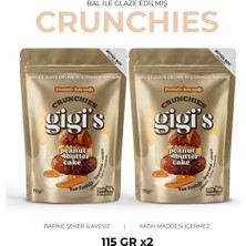 Gigi's Peanut Butter Cake Bal ile Glaze Edilmiş Crunchie Karışım 2'li Paket