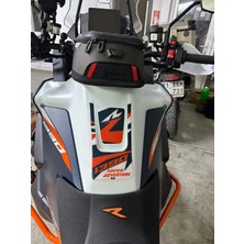 AEY Motosticker42 KTM 1390 R Uyumlu Tank Pad-Depo Koruma Sticker