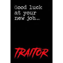 mujgan good luck at your new  traitor!: funny notebook leaving gift for co-workers and friends moving to new jobs. 6 x 9 lined notebook. 150 pages.