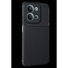 Urfakent Xiaomi Redmi 15C 5g Uyumlu Auto Focus Karbon Kapak - Siyah