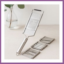 Bezos 3'ü 1 Arada Metal Rende Seti (Rende, Soyacak, Dilimleme) Rengaren
