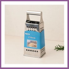 Bezos 8 Inç Çelik Metal Saplı Rende Rengaren