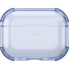 Gees Global  Airpods Pro 3 (3.nesil) Crystal Kılıf - Mavi