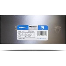 Toptan Budur Çelik Sistre Paslanmaz Oto Ispatulası 60X15 mm