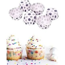 Toptan Budur 200'LÜ Muffin Browni Cupcake Kağıdı Kek Kalıbı Desenli (2 Paket)