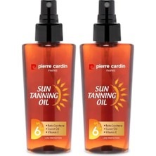 Toptan Budur Bronzlaştırıcı Güneş Yağı 6 Spf Koruma - 125 ml 2'li Set