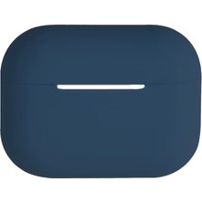 Akıllı Bayi Apple Airpods 4 (4.nesil)/airpods 5 (5.nesil) Soft Silikon Kılıf - Lacivert