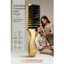 Toptan Budur Sakal, Gold Edition Profesyonel, Fırçası, Altın Renkli, Geniş Yüzeyli, Sentetik Kıllı, Dola�