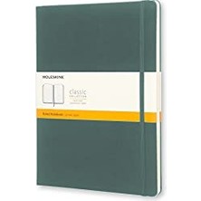 Toptan Budur Defter, Klasik, Sert Kapak, Xl (7,5" x 9,5") Çizgili/çizgili, Orman Yeşili, 192 Sayfa
