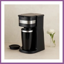 Bezos Filtre Kahve Makinesi 700W 400ML Portatif Çelik Bardak Rengaren
