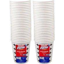 Toptan Budur 1976-P Karton Bardak 7 Oz 25'li 2'li Set