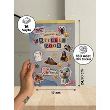 LUXMON Moodunu Bul Sticker Kitabı 16 Sayfa 160 Mini Sticker