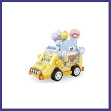 Bezos LZ-8639 Balon Arabası 160 Parça Block Oyuncak-Mini Poşet Mrl