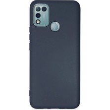 Ps Infinix Hot 10 Play Kılıf Nano Içi Kadife Silikon - Lacivert