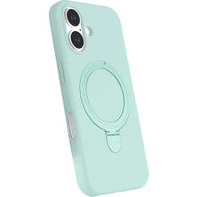 Ps Iphone 16 Regal Magsafe Standlı Kapak - Su Yeşili