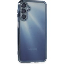 Ps Galaxy A35 5g Kılıf Razer Lensli Silikon - Açık Mavi
