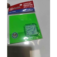 Beks Şeffaf Yapışkan Notluk, Yeşil , Transparan
