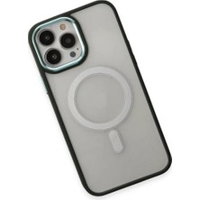 Ps Iphone 15 Pro Kılıf Room Magneticsafe Silikon - Köknar Yeşili