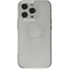 Ps Iphone 13 Pro Kılıf Santa Lens Silikon - Şeffaf