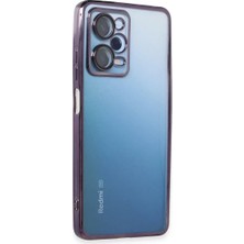 Ps Xiaomi Redmi Note 12 Pro 5g Kılıf Razer Lensli Silikon - Mor