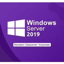 Microsoft Server 2019 Standard  Orjinal Dijital Lisans Anahtarı Key - Süresiz Kullanım