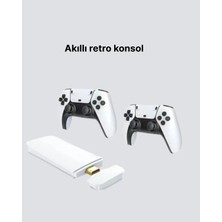 Ps 3D ve 4K Görüntü Kaliteli Çok Oyunculu Retro Oyun Konsolu