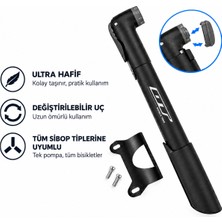 SkyWheel Plastik Mini Bisiklet El Pompası, 120 Psı