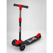 Ps Çocuklar Için 3 Tekerlekli Scooter Ayarlanabilir Gidonlu Eğlenceli Sürüş Aracı