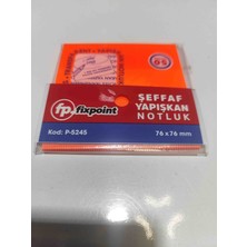 Beks Şeffaf Turuncu Yapiskan Notluk