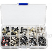Tograt 235 Adet 9 Çeşit Dıp Smd Push Button Switch Basmalı Buton Seti