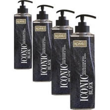 Defne Store Sabun, Iconic Black Peeling Etkili Premium Sıvı, 450 ml (4 Paketi)