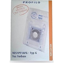 Defne Store Profilo Süpürge Toz Torbası Orjinal G Tipi 1 Pakette 5 Adet