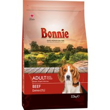 Defne Store Bonnie Kuru Köpek Maması, Sığır Etli, Yetişkin, 2.5 kg