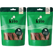 Defne Store Ödül Maması, Dana Kamış Çiğnemelik Köpek, %100 Doğal, Glutensiz, Organik 100 G (2 Paketi)