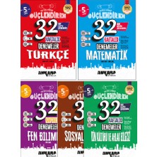 Ankara Yayıncılık Ankara Yayınları 5. Sınıf Türkçe + Matematik + Fen Bilimleri + Sosyal Bilgiler + Din Kültürü Güçlendiren 32 Haftalık Denemeler Seti (2027 Güncel Müfredat)