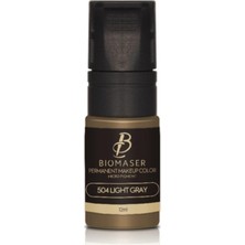 Defne Store Boya, Kalıcı Makyaj Nano Pigment, Light Gray, 12 ml