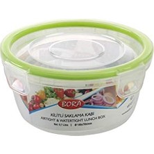 Defne Store Saklama Kabı, BO824 Kilitli Yuvarlak, 700 ml