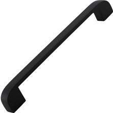 Defne Store Dolap, Zehra Kulp 160 mm Siyah Metal Mutfak Mobilya Çekmece Mutfak Dolabı Kulpları Kapak Kulbu 16 cm