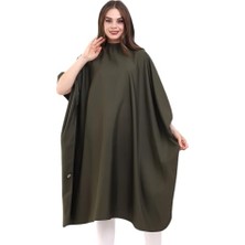 Defne Store Kumaş — Penuar Saç Kesim Önlüğü Poly. Exclusıve Haki