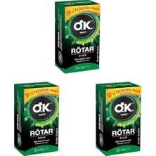 Defne Store Rötar Max Prezervatif, 20'li (3 Paketi)