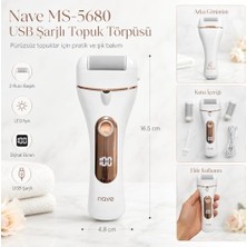 Defne Store MS-5680 USB Şarjlı Topuk Törpüsü
