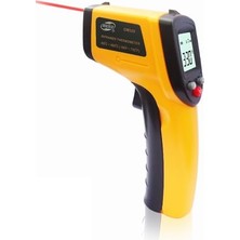 Defne Store Lazer Termometre — GM320 Kızılötesi, Siyah