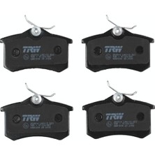 Defne Store Fren Balatası Arka Audi A6 3.7 99-05,3.7 Quattro 99-05, A8 2.8 96-02,2.5 Tdı 97-02,2.5 Tdı Quattro 97-00, Volkswagen Bora 2.0 4motion 00-05, Sharan 2.8 Vr6 96-00 GDB1504