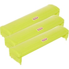 Defne Store Bas&kes Streç Film Kesme Aparatı, 30 cm x 30 M, Yeşil (3 Paketi)